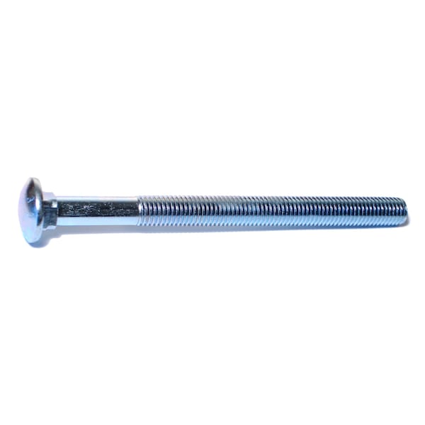 Midwest Fastener Carriage Bolt, Square Neck, 11 (Coarse), 8 in L, Steel, Zinc Plated, 25 PK 01175 - main